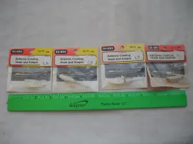 Du-bro 011859003494 Lot Of 4 349 Antenna Cowling Hook And Keeper Rc R/c Plane Airplane