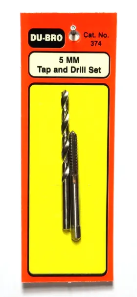 Du-bro 011859003746 5mm Tap And Drill Set Cat. # 374