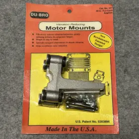 Du-bro 011859006570 Vibration Reducing Motor Mount For .50 To .75 2 Cycle No 657 - New