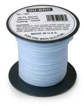 Dubro 011859001964 196 50 Ft. Small Super Blue Slicone Tubing Dubro 011859001964 196 50 Ft. Small Super Blue Slicone Tubing