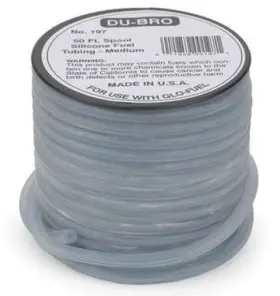 Dubro 011859001971 197 50 Ft. Medium Super Blue Silicone Tubing Dubro 011859001971 197 50 Ft. Medium Super Blue Silicone Tubing