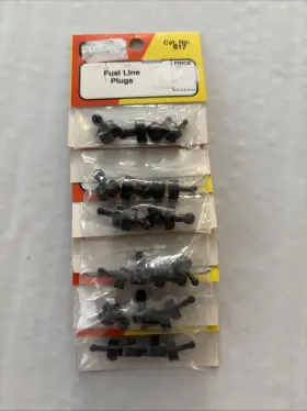 Dubro 011859006174 Lot Of 6 617 Fuel Line Plugs Dubro 011859006174 Lot Of 6 617 Fuel Line Plugs