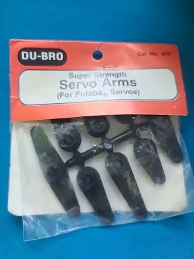 Dubro 011859006709 Du-bro - Super Strength Servo Arms Model # 670