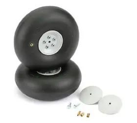 450rv Dubro 4-1/2 Inch Dia. Big Wheels Pack Of 2