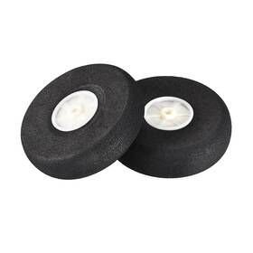 Duefixing 617662580230 6pcs Rc Airplane Wheels Aircraft Sponge 2.5 Inch X 0.12