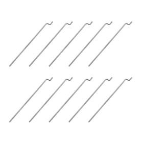 Duefixing 619668423054 20pcs 1.2mm X 450mm 17.7 Inch Steel Z Pull/push Rods Parts