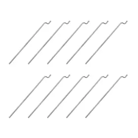 Duefixing 619668423054 20pcs 1.2mm X 450mm 17.7 Inch Steel Z Pull/push Rods Parts