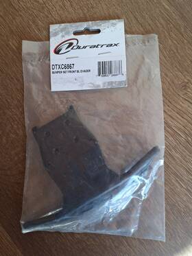 Duratrax Dtxc6867 Evader Brushless Bl Front Bumper Vintage Rc Car New In Box
