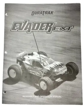Dtxc7006 Duratrax Evader Ext Original Replacement Instruction Manual