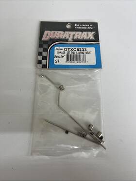Duratrax Dtxc8233 Linkage Set Throttle And Brake Nevst Nitro Evader Nos