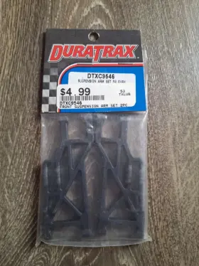 Dtxc9546 Duratrax Vintage Rc Car Suspension Arm Set Front Evader Bx New