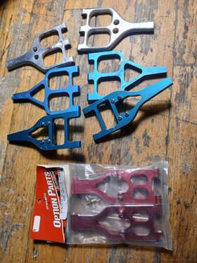 Dynamite Dyn7637b Suspension Arms Traxxas Suspensions Aluminium