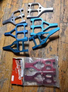 Dyn7637b Dynamite Suspension Arms Traxxas Suspensions Aluminium Dyn7637b Dynamite Suspension Arms Traxxas Suspensions Aluminium