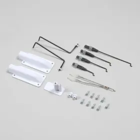 Efl01557 E-flite Pushrods With Clevis Set Servo Covers Habu Sts