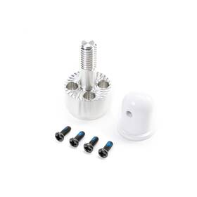 E-flite Efl107271 E-flite Prop Adapter And Spinner Nut White Rc-45j 1.5m