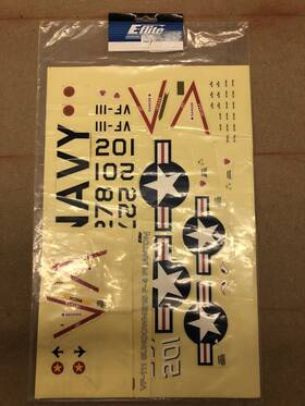E-flite Efl812510 E-flite Decal Sheet F-4 Phantom Read Description