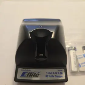 Eflc1000 E-flite 1 Cell 3.7v 0.3a Dc Li-po Charger Vintage-ships N 24 Hours