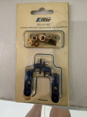 E-flite Eflh1182 E-flite Blade Aluminum Bell Mixer Upgrade Grip Set Bcp / P