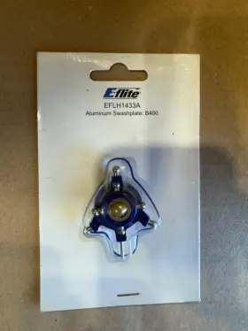 Eflh1433a E-flite Alum/aluminum Swash-plate Blade 400 And 450x