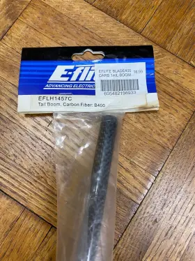 Eflh1457c E-flite Eflite Blade Tail Boom Carbon Fiber B400