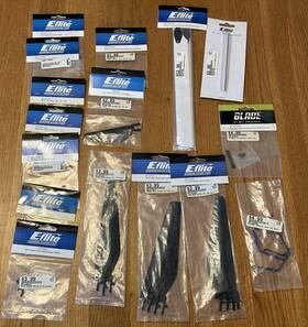 E-flite Eflh3002-3022 Nip E-flite 16pks Hardware Blades Landing Gear Shaft O Ring Bearings Eflhxxxx