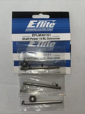 Eflm40151 E-flite Lot Of 3 Power 15 Outrunner Shaft