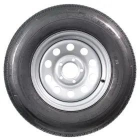 62606-1 Ecustomrim Mounted Radial Trailer Tire And Rim St205/75r14 Load Range D 14x5
