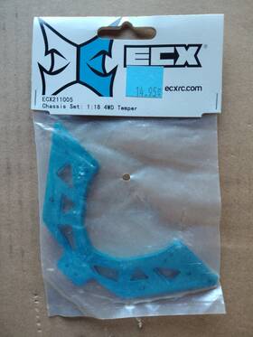 Ecx Ecx211005 Chassis Set 1/18 4wd Temper