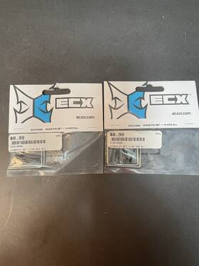 Ecx Ecx216000 Hinge Pin Set For All 1 18 4wd Lot Of 2 Unopened Packs R/c