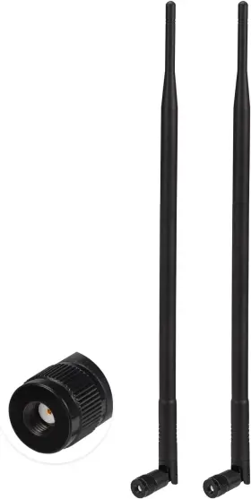 Ewua0094 Eightwood 4g Lte Antenna 9dbi Rp-sma Antennae 2 Pack Ewua0094 Eightwood 4g Lte Antenna 9dbi Rp-sma Antennae 2 Pack