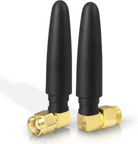 Ewua0161 Eightwood Compact Wifi Antenna 2.4ghz 5ghz Dual Band Right Angle Connector Ewua0161 Eightwood Compact Wifi Antenna 2.4ghz 5ghz Dual Band Right Angle Connector