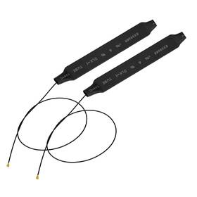 Eightwood Ewua0205 Internal Wifi Antenna Dual Band 2.4ghz 5ghz Antennae Black