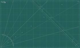 Elan In-green-60 Cutting Mat 36x60 Green Extra Large Self Healing 36 X 60 Inch