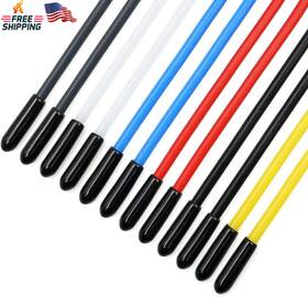 Elechawk 445012869895 12pcs Plastic Protection Antenna Tube With Caps For Rc Cars Fpv Drone Receiver A