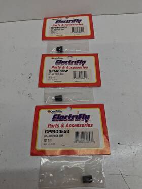 Electrifly Gpmg0853 Lot Of 3electrifly 851-852 - Gd600 Pinion Gear Rc R/c Plane