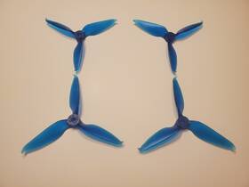 Emax R5.65 Avan R5 Triple-blade Fpv Race Drone Propeller Props 1 Set 4pcs Blue
