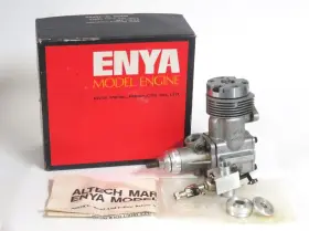 7202 Enya 60 Xl Engine With Box - Model Read Description
