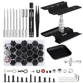 Rm054b Epinon Rc Car Stand Work Repair With Screwdriver Kit A