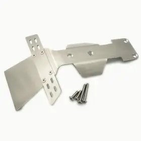 Eptnnaso 177064562553 Stainless Steel Front Skid Plate Protector Armor For Traxxas Udr Unlimited De