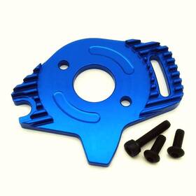Eptnnaso Sla018-b Aluminum Motor Plate With Heatsink Blue For Traxxas Slash 4x4 Vxl Hoss S