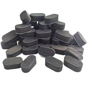 Eudax Eudax-jzm-60 72 Pcs Fpv Black Sponge Mat Landing Skid Pad Gear Anti-vibration 60