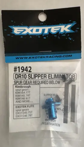 Exo1942 Exotek Dr10/db10/sc10 Eliminator Pro Spur Mount Kimbrough/exotek Spurs