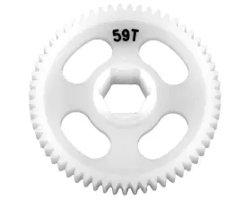Exo2358 Exotek Losi Nascar/arrma Grom Ultra Lightweight Delrin Spur Gear 59t