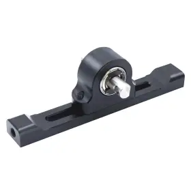 A2884-bk Faccnoy Adjustable 70mm Aluminum Carrier Bearing For 1/10 Rc Crawler Chassis Upgrade
