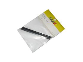 Fan Fr-0065.1 Rc Associated Rc10 Front Chassis Tubes Aluminum Black 2