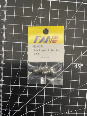 Fr-0074 Fan Rc Associated 10 Shock Pivot Balls