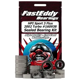 Tfe9620 Fasteddy Bearings Hpi Sport 3 Flux 2002 Turbo 160938 Sealed Bearing Kit