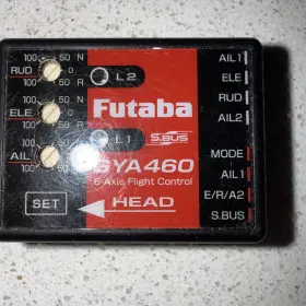 Gya460 Fataba Bc410 Rc Gyro Futaba 3 Axis Control Adjustable Of Each