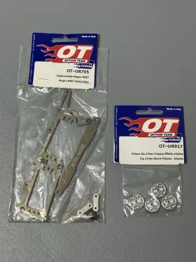 Ot-ur917 Fioroni Mbx7 7075 Radio Plate With Agama 17mm Shock Pistons