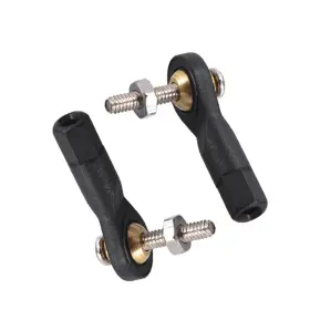 Fipux 617662928483 10 Pcs M2 2x19mm Lever Linkage Tie Rod End Ball Head For Rc Helicopter